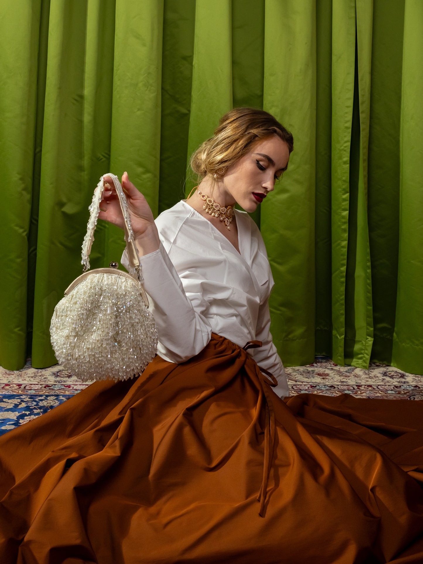 Lolo Skirt Cinnamon