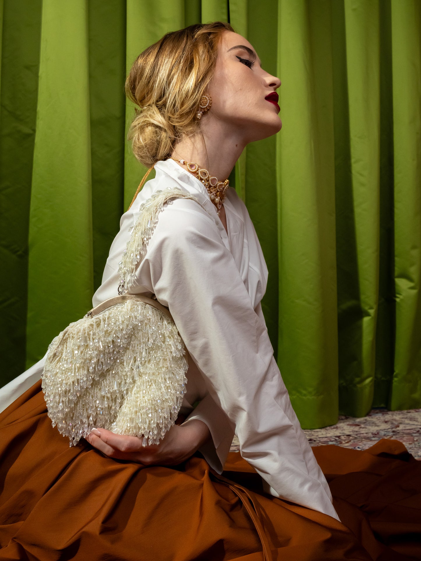 Lolo Skirt Cinnamon